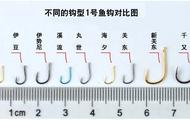 钓鱼新手必读：老钓友详解常见的五种鱼钩