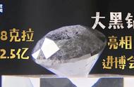 揭秘价值2.5亿的88克拉大黑钻：闪耀进博会，引领珠宝潮流