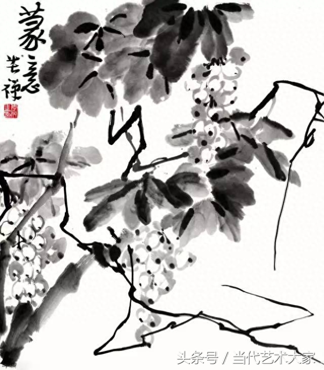 李苦禅国画作品赏析：酣畅淋漓，让人陶醉