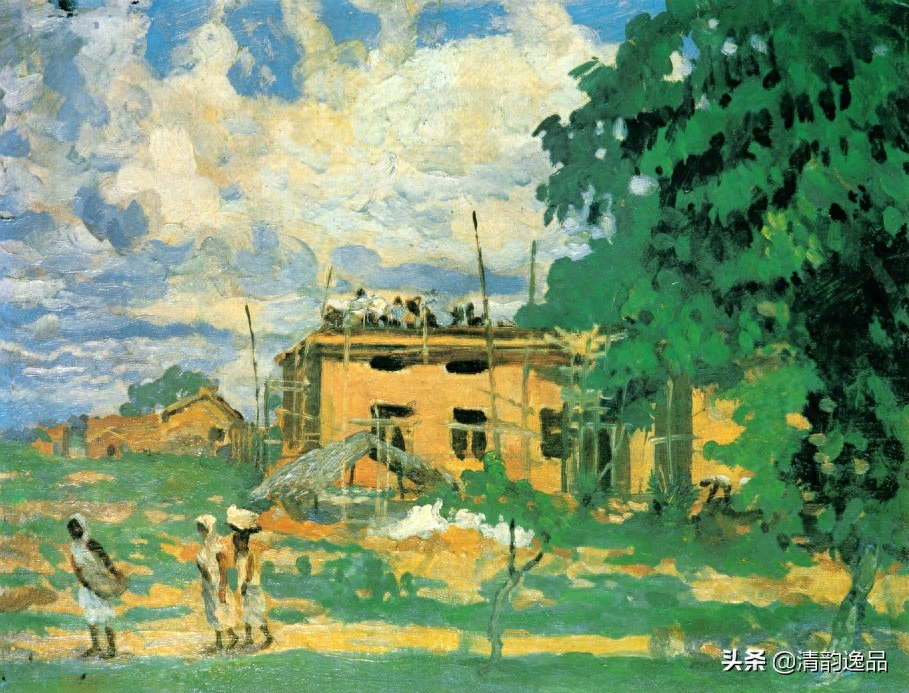 中国早期油画家：徐悲鸿油画作品欣赏