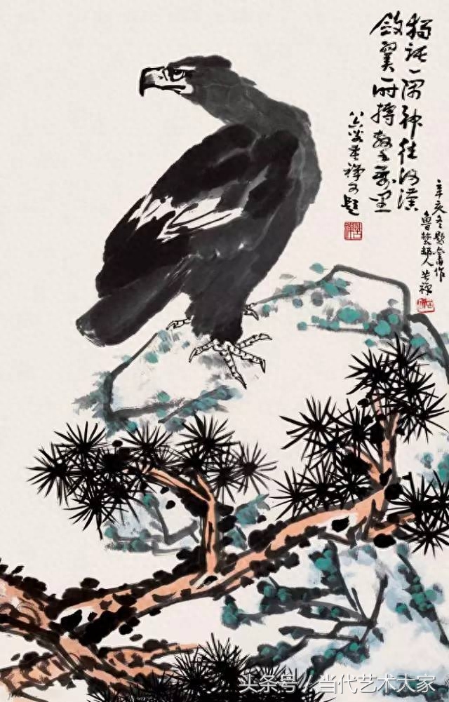 李苦禅国画作品赏析：酣畅淋漓，让人陶醉